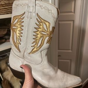 Vintage Cowboy Cowgirl Western Thunderbird Boots